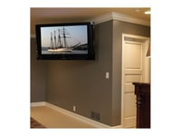 Chief 37" Single Arm Extension Tv Wall Mount - For Displays 42-86" - Black - Monteringssats (Väggfäste) - För Platt Panel - Svart - Skärmstorlek: 42"-71" - Monteringsgränssnitt: 200 X 200 Mm - Väggmonterbar