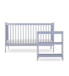 CuddleCo Nola 2 Piece Nursery Furniture Set - Flint Blue