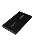 External HDD enclosure 2.5" SATA USB 3.0 aluminum black