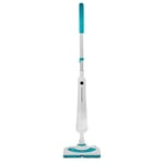 Beldray BEL01097 Detergent Steam Mop - Multi Surface Steam Cleaner, Dual Tank Design 350ml Water Tank , 200 ml Detergent, Chemical Free Cleaning, Accessories Included, 1300W, 25 Second Heat Up