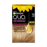 Coloration Cheveux Permanente Sans Amoniaque 9.0 Blond Clair Radieux Olia - La Boîte
