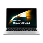 Samsung Galaxy Book4 (i5/256 Gt) 15,6" kannettava tietokone, hopea