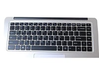 RTDpart Clavier d'ordinateur portable pour Jumper EZBook 2 VER2 English US Noir