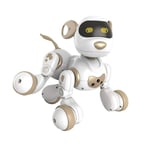 XIAOKEKE Intelligent Robot Dogs, Rc Interactive Puppy Toys for Kids Age 3,4,5 And Above, Programming, Singing, Dancing, Novelty Gift for Boys And Girls,Gold