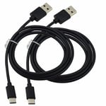 2X USB Type C Data Cable USB-C Charging Cable Data Cable for Motorola Moto G53