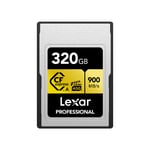 LEXAR CFEXPRESS 320GB TYPE-A R900/W800