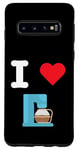Coque pour Galaxy S10 I Love Coffee Makers Drip Espresso French Press Cold Brew