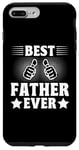 Coque pour iPhone 7 Plus/8 Plus Le meilleur père de tous les temps, pouce levé, drôle, papa pour la fête des pères