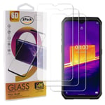 Guran 3 Pack Tempered Glass Screen Protector For Ulefone Armor 9 (2020) Smartphone Scratch Resistance Protection 9H Hardness HD Transparent Shatter Proof Film