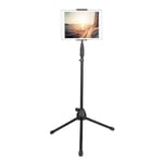 410.5-inch Phone & Tablet Floor Tripod Stand Holder Height Adjustable