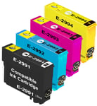 1 Full Set Compatible 29XL Ink Cartridges For Epson XP342 XP432 XP435 XP442