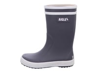 Aigle Unisex Kid's Lolly Pop 2 Rain Boot, Charcoal, 4 UK