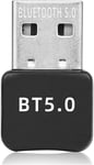 Dongle USB Bluetooth Adaptateur Mini clé USB Bluetooth 5.0 avec Faible consommation d'énergie Plug and Play (Bluetooth 5.0)