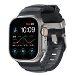 Nomad Apple Watch Series 7 45mm Rocky Point Band Storm (Natural Hardware)