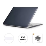 MacBook Pro 13 (2020) A2251/A2289 - ENKAY Hardcover front+bag - Sort