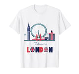 London England Souvenir Tourist For Men Women Kids T-Shirt