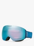 Oakley OO7064 Unisex Flight Deck M Prizm Ski Goggles, Navy Blaze/Snow Sapphire