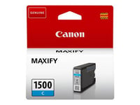 Canon PGI-1500C 4.5ml Cyan cartouche d'encre - Cartouches d'encre (Canon, Cyan, MAXIFY MB2155 MAXIFY MB2750 MAXIFY MB2050 MAXIFY MB2150 MAXIFY MB2755 MAXIFY MB2350, 4,5 ml)