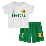 FIFA Official World Cup 2022 Tee & Short Set, Baby's, Senegal, Alternate Colours, 18 Months
