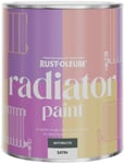 Rust-Oleum Radiator Satin Paint 750ml - Anthracite