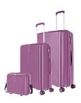 travelite VAKA 4w L/M+Beautycase, Purple, Purple, One Size, Luggage