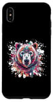 iPhone XS Max Polar Bear Head | Animal Portrait Popart Colorful Case