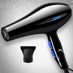 HQSC Hair dryer 220V Blow Dryer Household High-power 2000W Hair Dryer Electric Hair Dryer Household Salon Hairdressing Blow Canister EU Plug (Color : Style 1, Plug Type : EU)