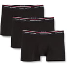 Tommy Hilfiger Mens Extra Large Premium Essential Boxer Trunks Black Shorts