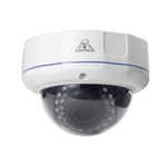 COTIER TV-537H5 / IP AF POE H.264 ++ 5MP caméra dôme IP mise au point automatique 4x Zoom 2.8-12MM caméras de surveillance à objectif (blanc)