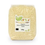 Organic White (hulled) Sesame Seeds 500g | Buy Whole Foods Online | Free Uk Main