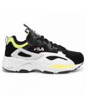 Fila Ray Tracer CB Mens Black Trainers - Size UK 8