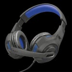 Trust GXT307B Ravu Gaming Headset PlayStation 4:lle - musta/sininen
