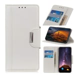Wallet Case for Nokia 5.4 Flip Leather Case with Bracket Function Phone Case Compatible with Nokia 5.4(White)