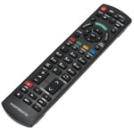 VINABTY N2QAYB000752 Remote Control Replace for Panasonic Viera LCD LED TV TX-L47ETS51 TX-L47ETF52 TX-L47ETN53 TX-P42GTX34 TX-L47ETW5 TX-P42GTF32 TX-P42GTN33 TX-L47ET5B TX-L47ET5E TX-P42ST30B