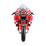 MAISTO - MOTO GP RACING - Ducati Lenovo 2022#63 Bagnaia - Reproduction du véhicule à l'échelle 1/6 - Jouet pour enfant à partir de 14 ans - M32229