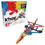 K'NEX | Jumbo Jet Starter Vehicle | Educational Toys for Kids, STEM Learning Kit, 57 Pieces Construction Toy Ages 5+ | Basic Fun 17022