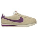 Nike Sneaker Cortez Vintage - Beige/lilla/hvit Dame Sneakers female