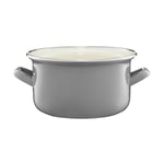 Emalia Olkusz Emaljgryta 20 cm 3,6 l grå EMALIA OLKUSZ