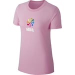 NIKE Pinwheel T-Shirt Women's T-shirt - Pink Rise, XS