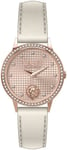 Versus by Versace VSP572421 Strandbank Rosa guldfarvet/Læder Ø34 mm