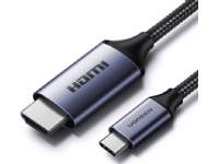 Ugreen USB-kabel UGREEN CM565 USB C/HDMI 2.1 8K 60Hz 1,5m grå