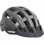 OBSP AVAT FREE Lazer Compact Helmet, Titanium, Uni-Adult