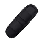 NAMYA Detachable Shoulder Strap Pad comfortable Soft Non Slip Replacement Pad Suitable for Rucksack, Backpacks, Duffel Bag, Laptop Bag, Camera Bag (Black)