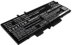 Kompatibelt med Dell Latitude 14 5400, 7.6V, 8400 mAh