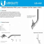 UBIQUITI Universal Arm Bracket UB-AM for Nanostation, Loco and Other Antennas