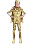 Child Wonder Woman Gold Hero Costume - 8-10 Years