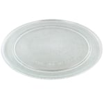 245mm Turntable Glass Plate Microwave Oven Circular Flat Profile Dish Universal
