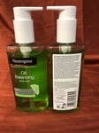 2x Neutrogena Oil Balancing Facial Wash with Lime & Aloe Vera | Oil Free 200ml