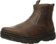 Skechers Men's RESMENT-Korver Chelsea Boot Side Zip Hiking, CDB, 6.5 Extra Wide US