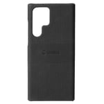 Samsung Galaxy S22 Ultra Leather Cover, Black